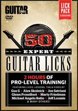 50 Expert Guitar Licks DVD